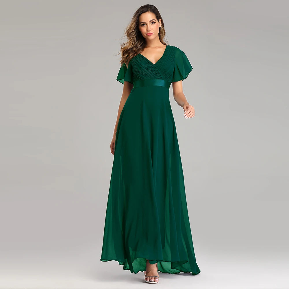 Chiffon Evening Gown