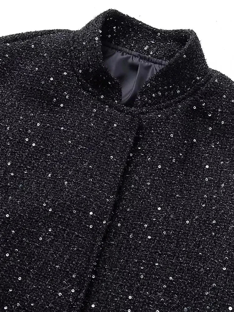 Shiny Sequin Jacket