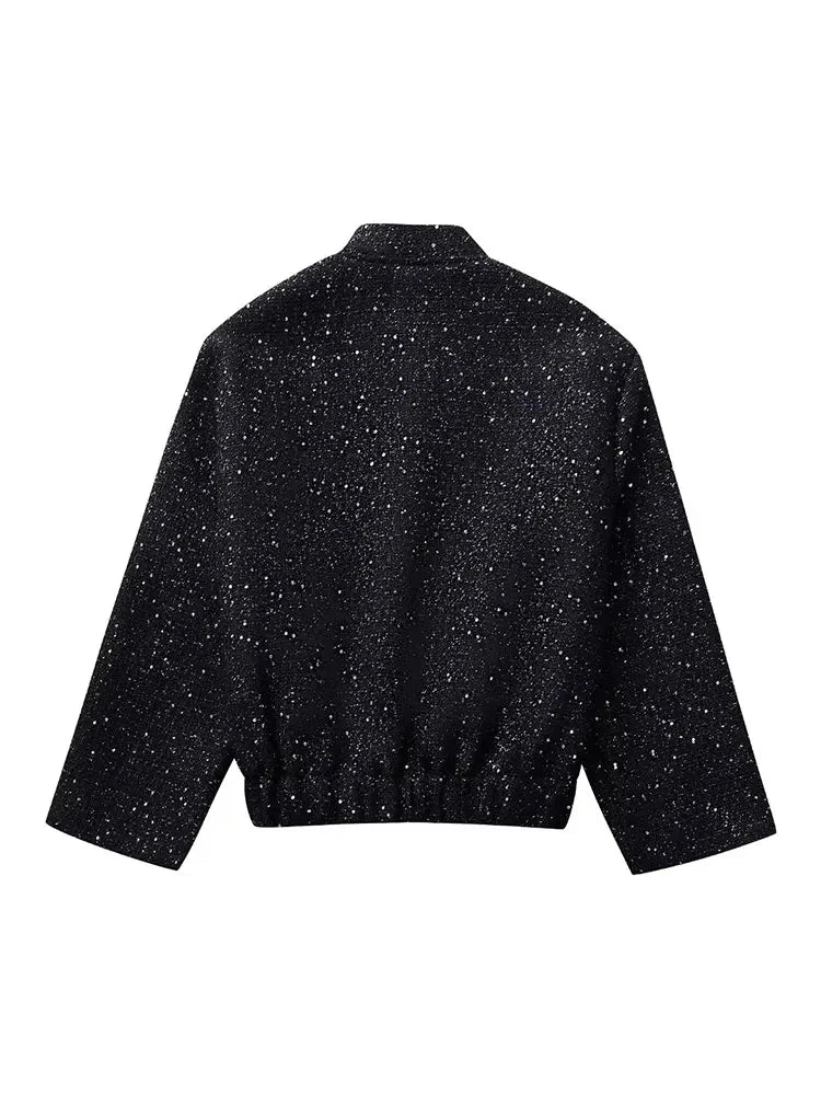 Shiny Sequin Jacket