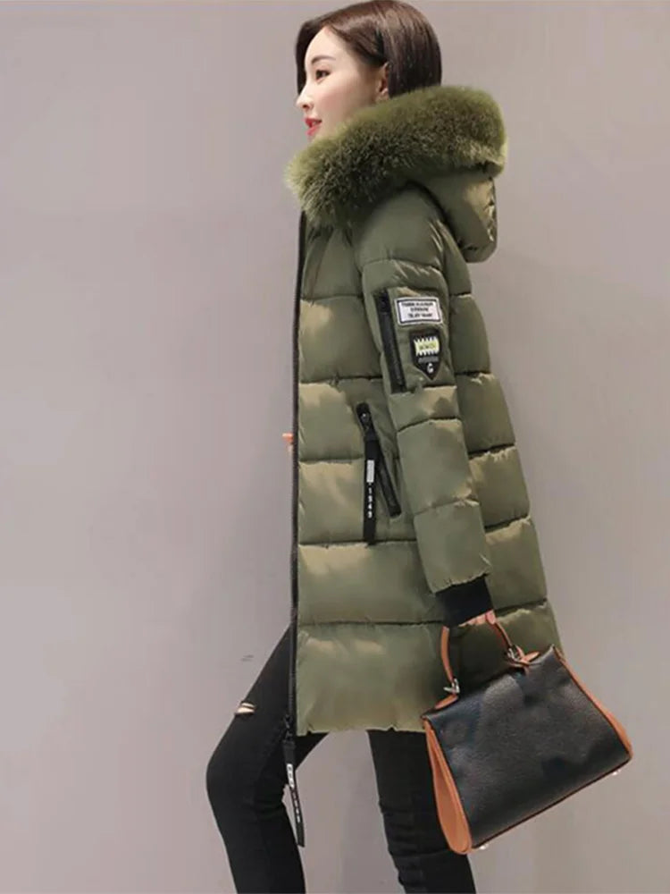 Fur Parka Coat