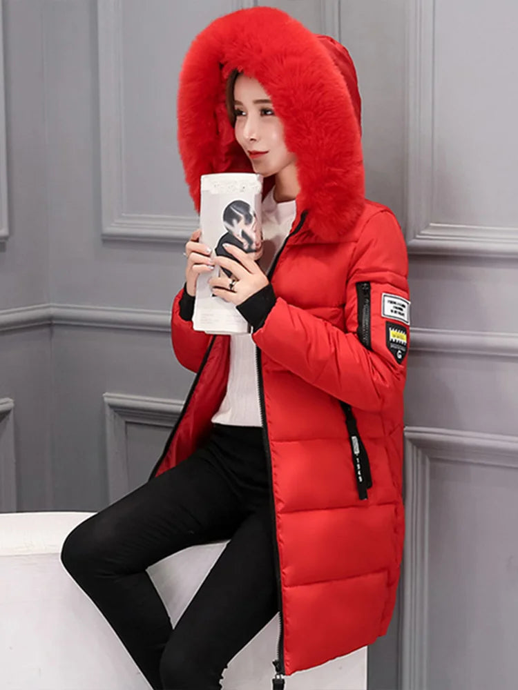 Fur Parka Coat