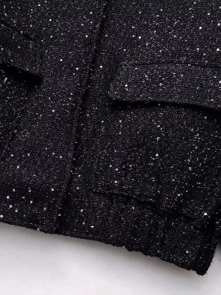 Shiny Sequin Jacket