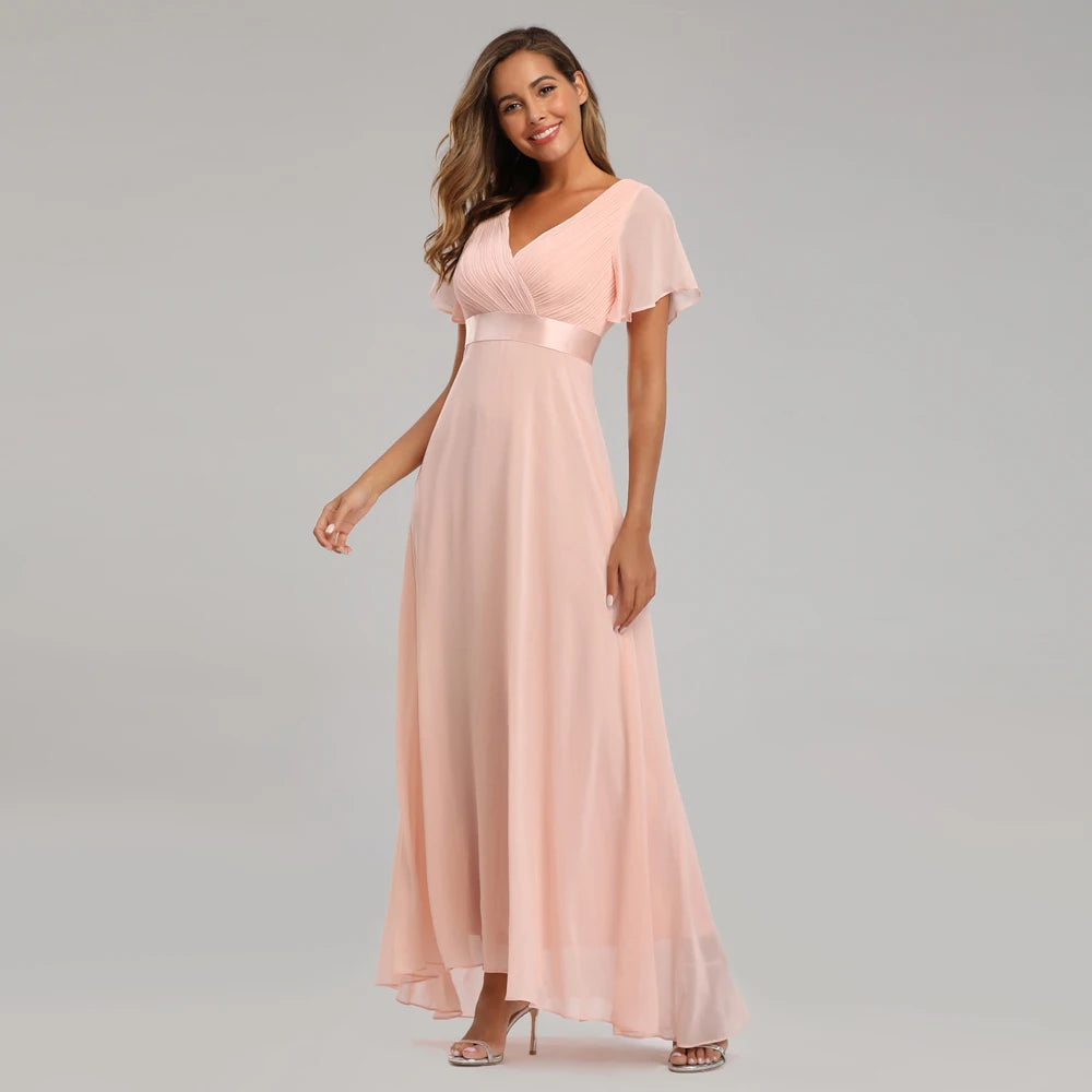 Chiffon Evening Gown