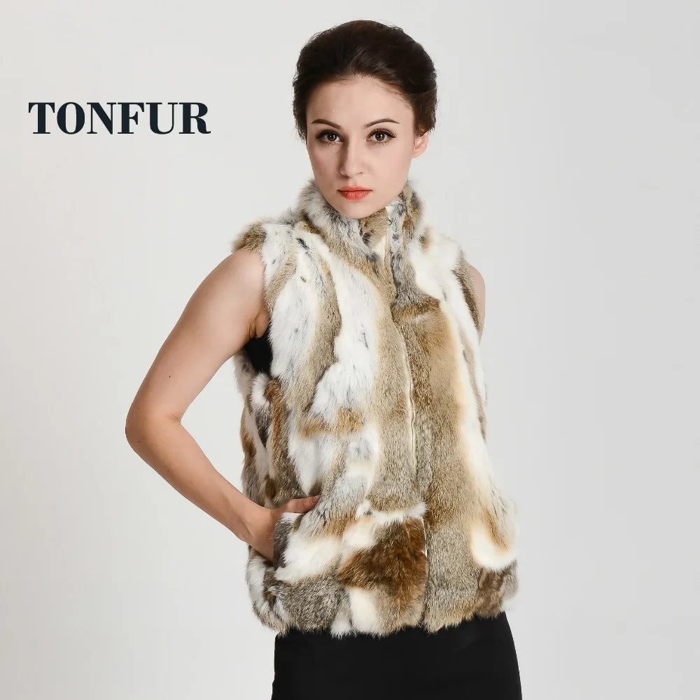 Rabbit Fur Vest"