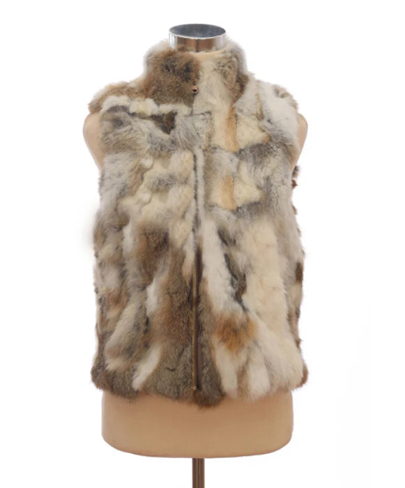 Rabbit Fur Vest"