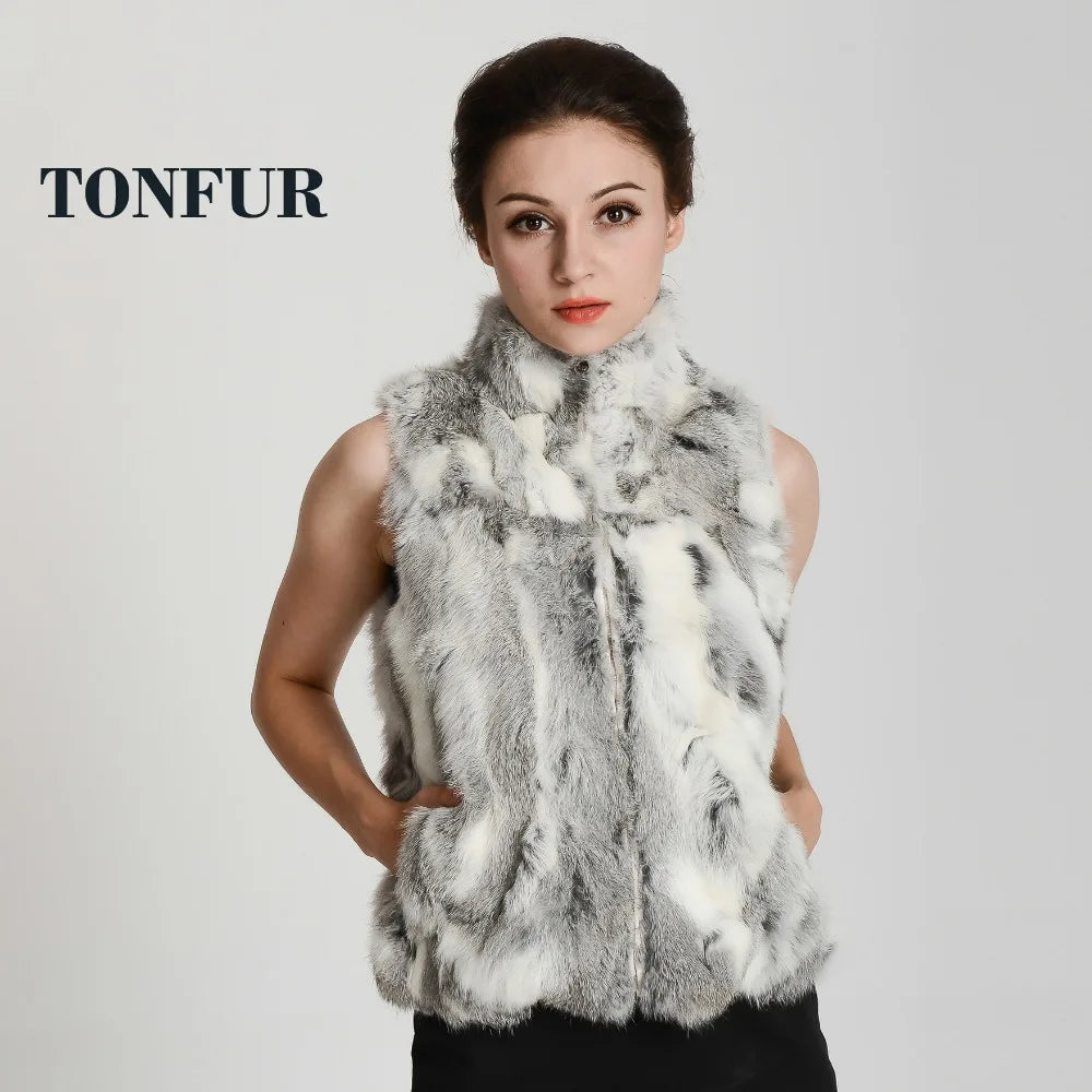 Rabbit Fur Vest"