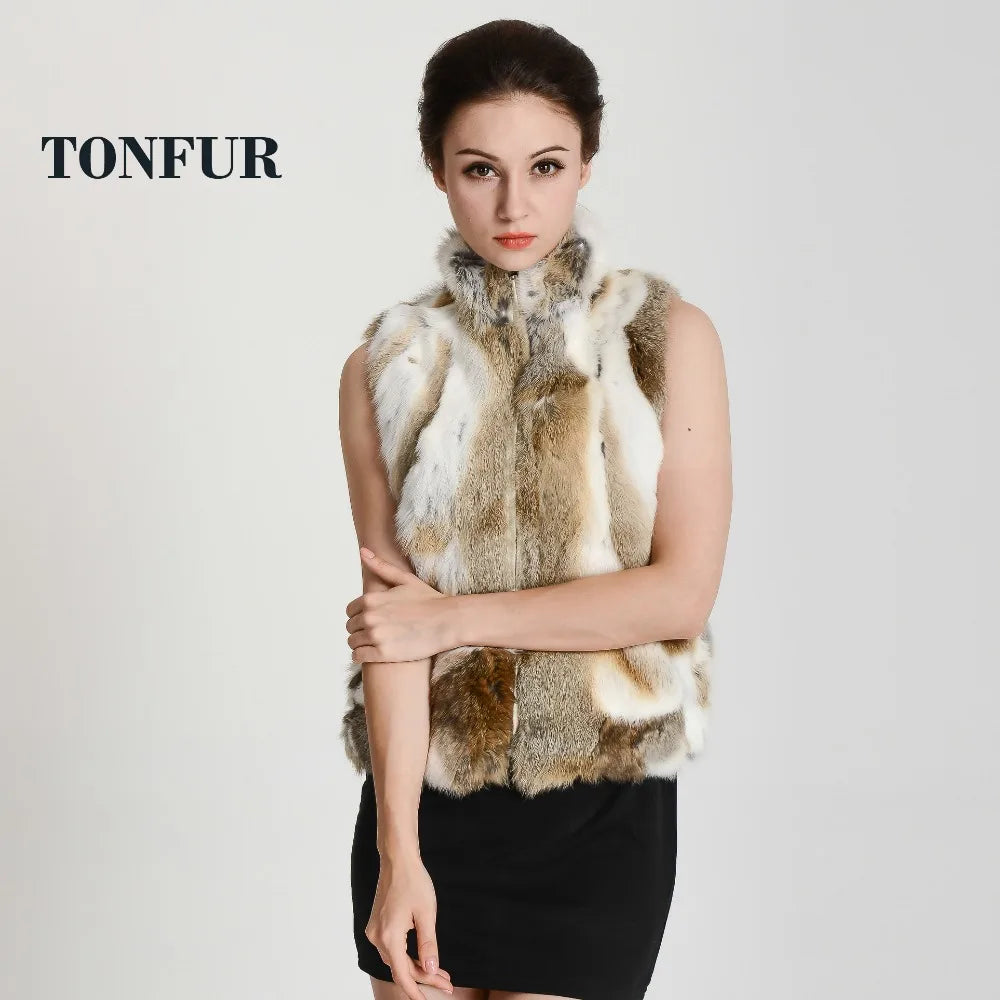 Rabbit Fur Vest"