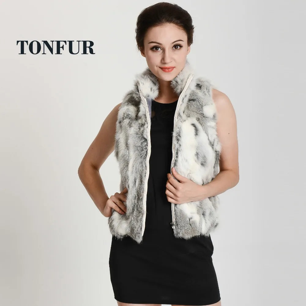 Rabbit Fur Vest"