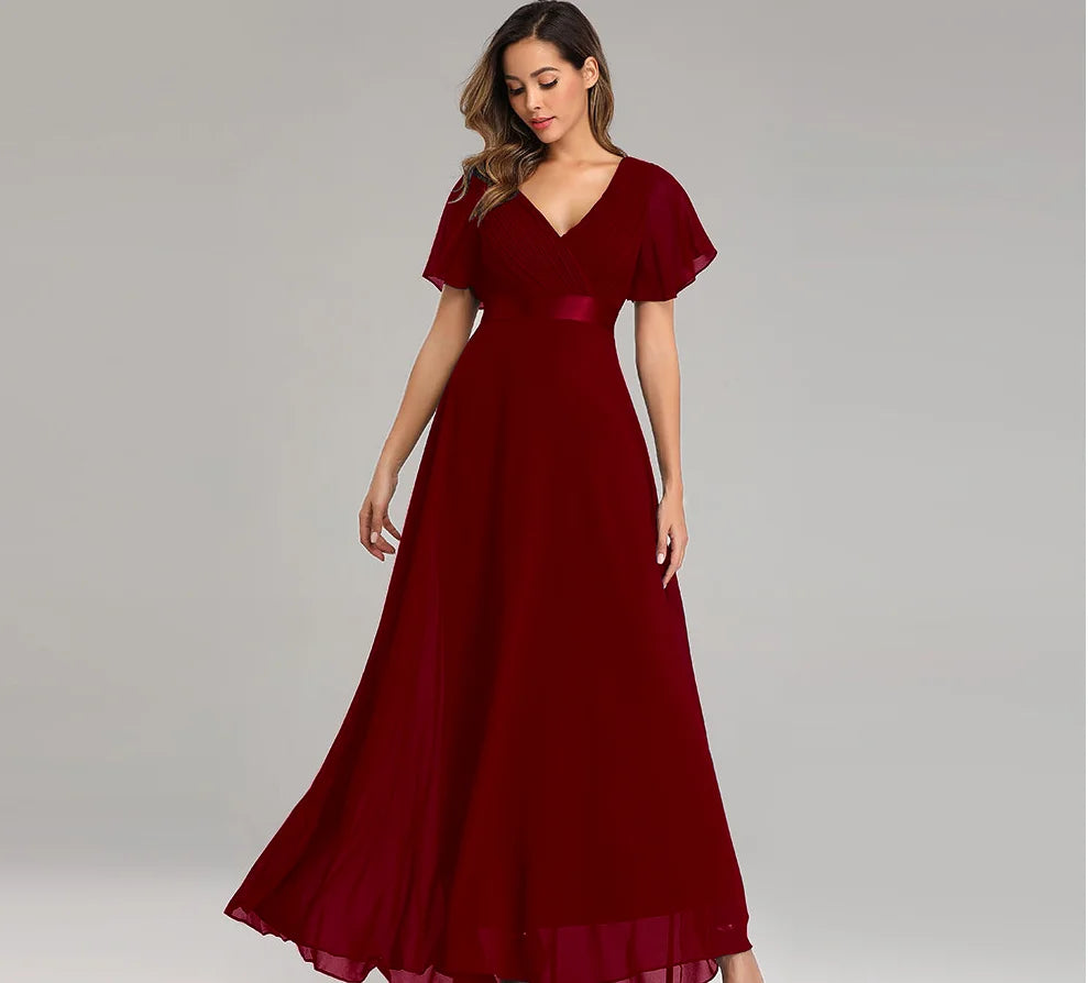 Chiffon Evening Gown