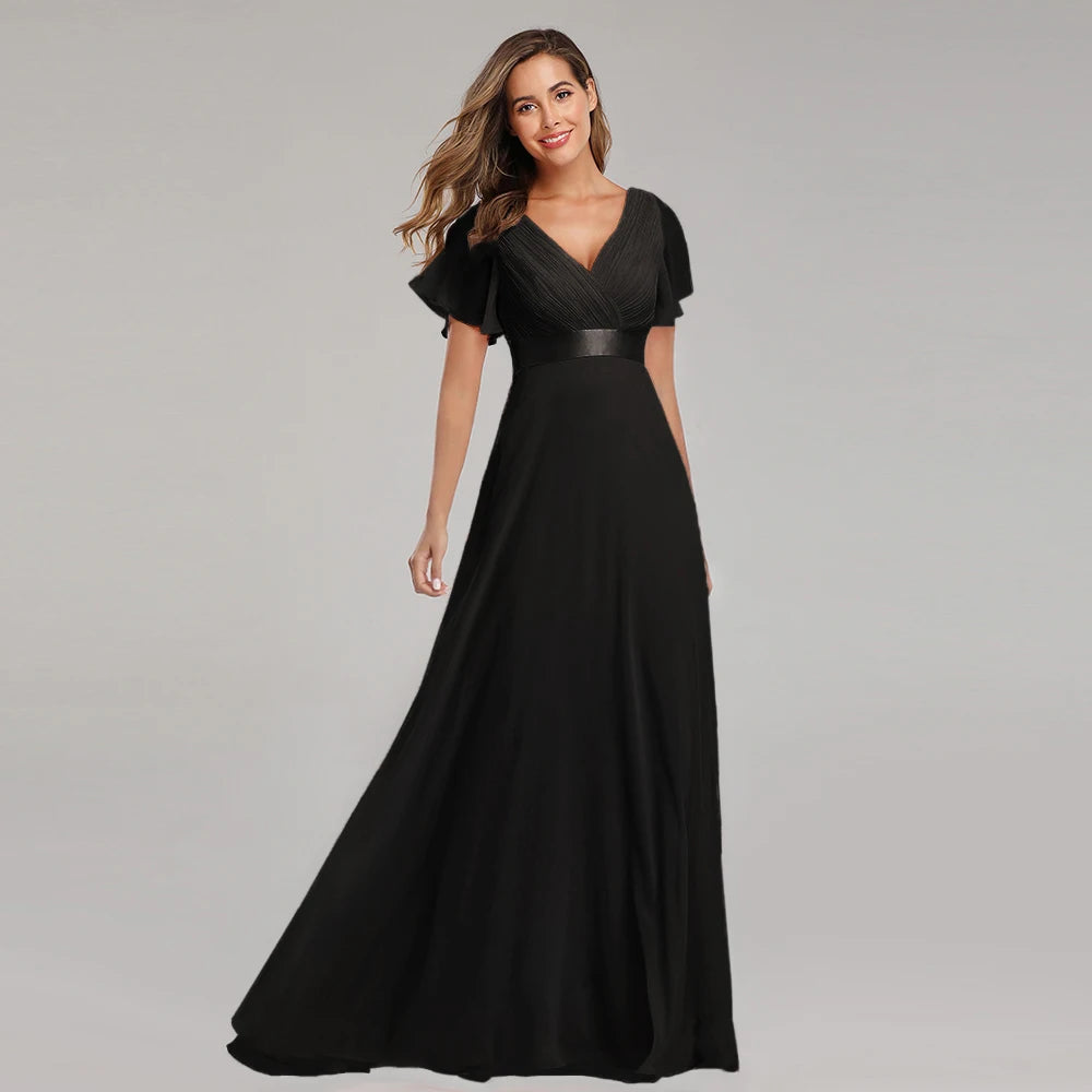 Chiffon Evening Gown