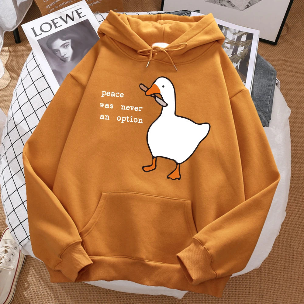 Peace Print Hoodie