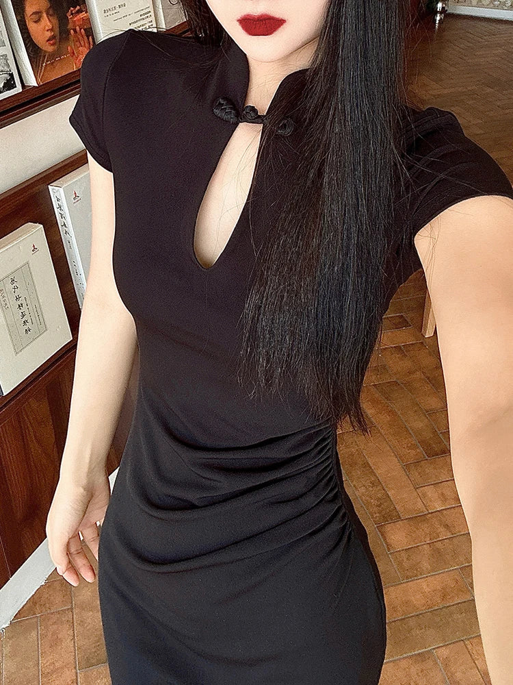 Split Midi Dress