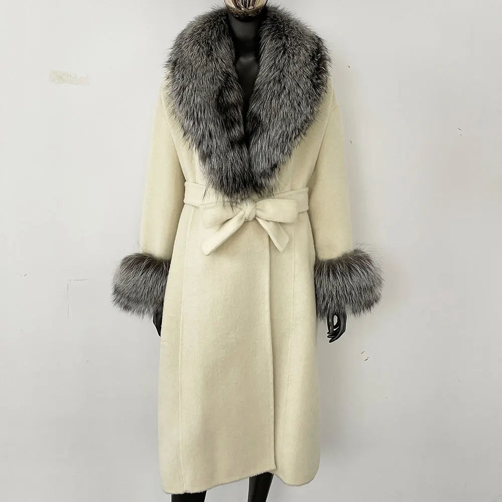 Woolen Fur Coat