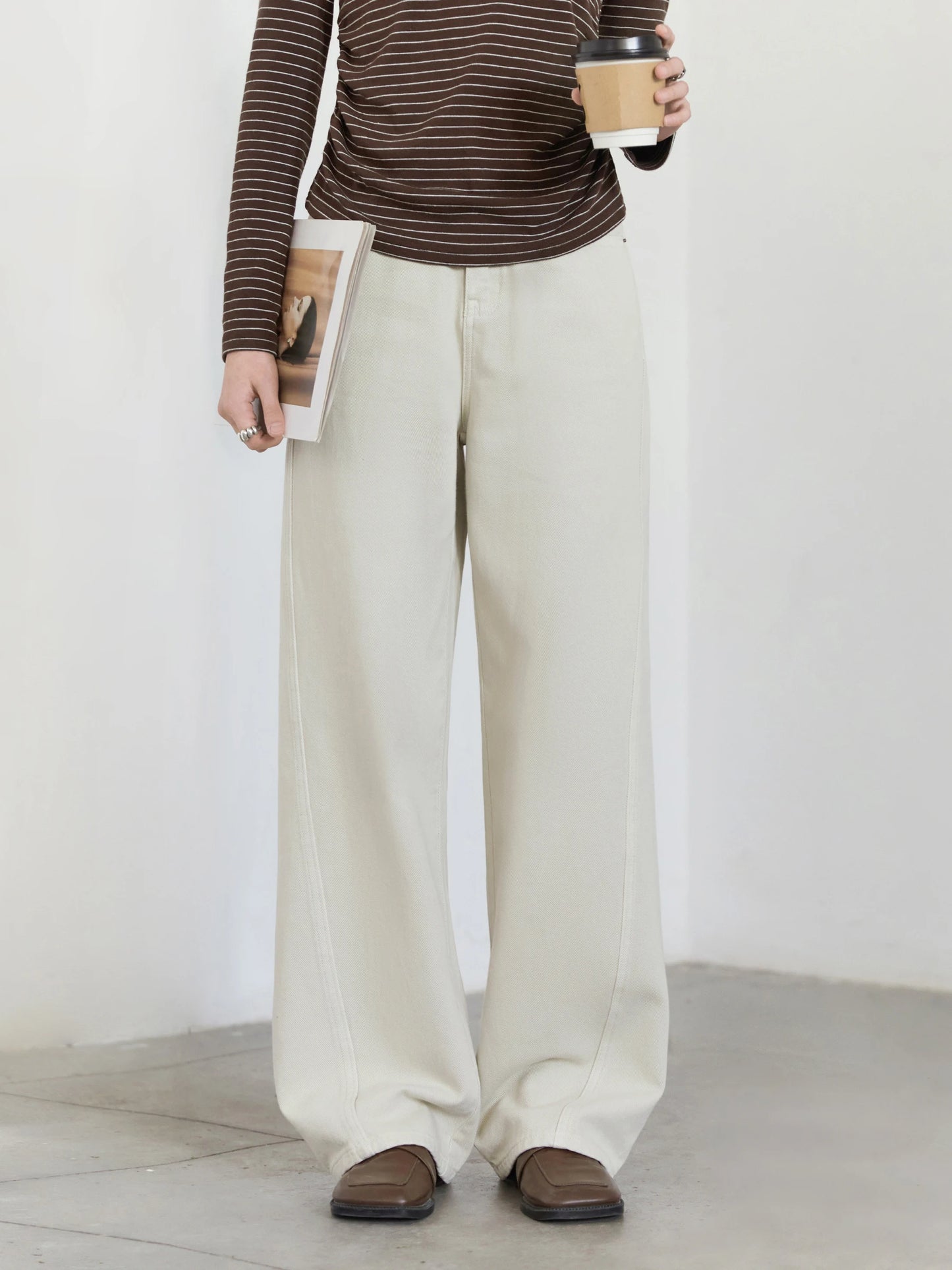 White Twill Jeans