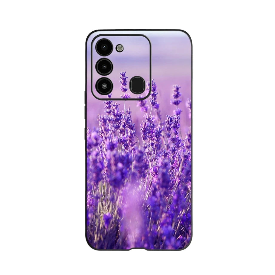 For Tecno Spark 8 Case Soft Silicone Back Case for Tecno Spark 8C Spark8 KG6 Fundas Case Phone Cover Spark 8T Coque