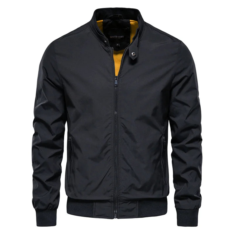 Solid Bomber Jacket