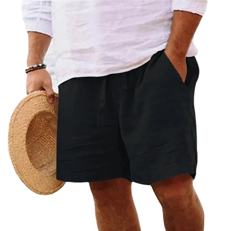 Cotton Linen Shorts
