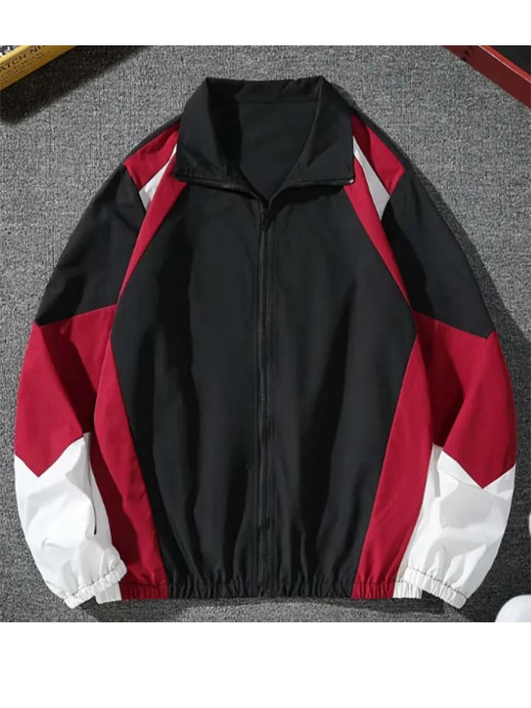 Color-Blocked Travel Jacket