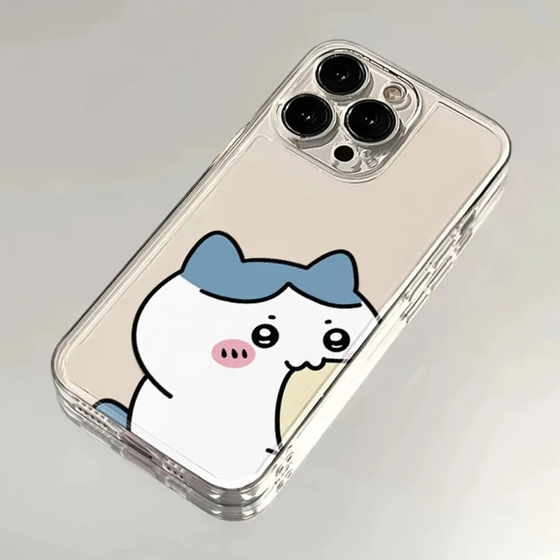 Funny Cartoon Lover Phone Case for iPhone 15 14 13 12 11 Pro Max X Xs Max XR 8 7 Plus Soft Clear Cover Fundas Coque
