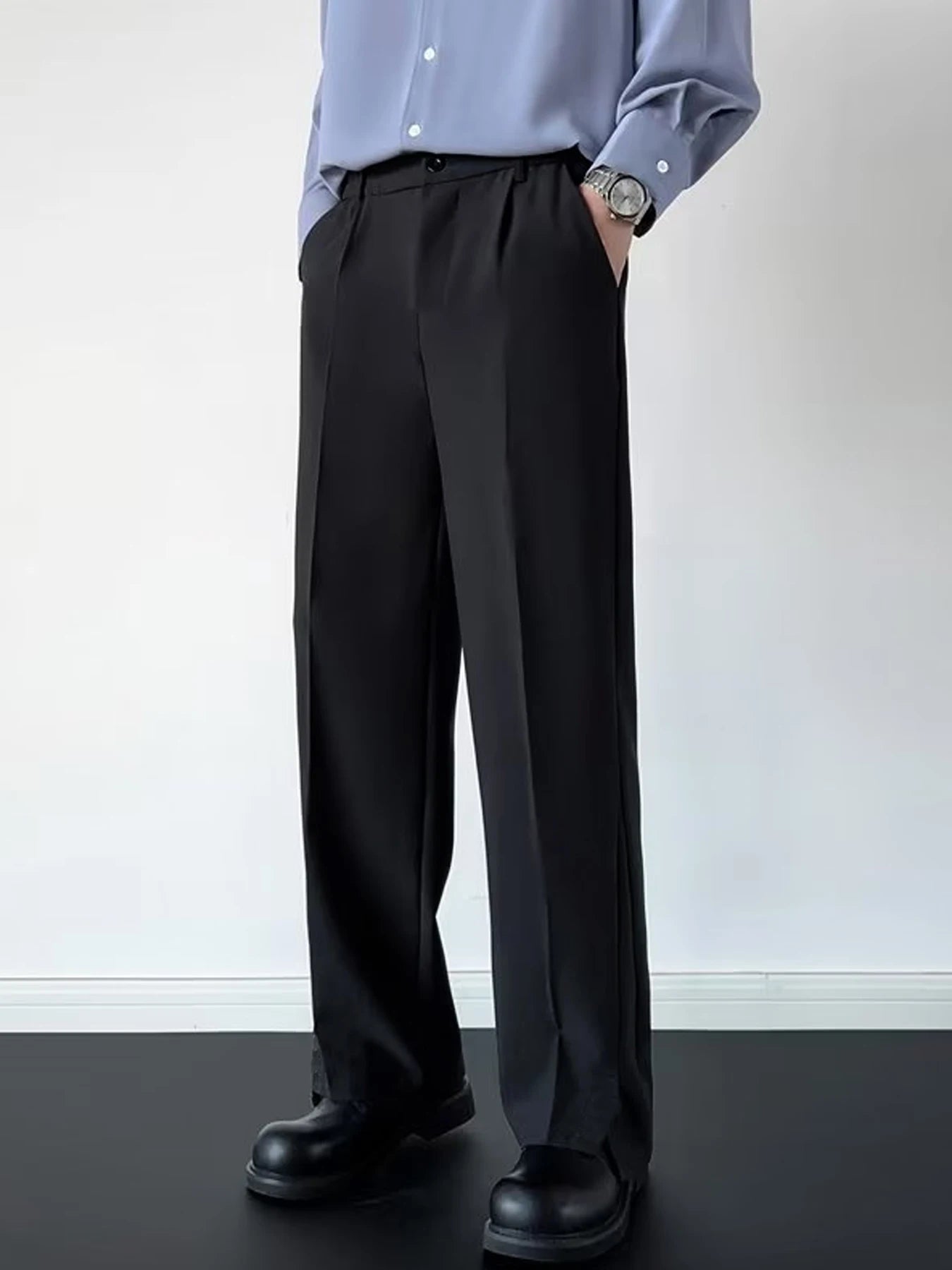 Drape Slim Pants