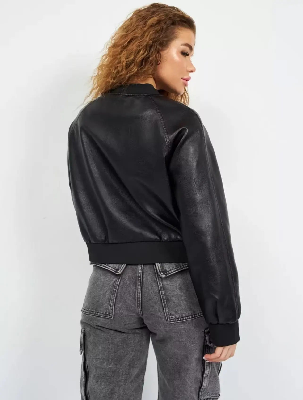 Black Zippered Jacket