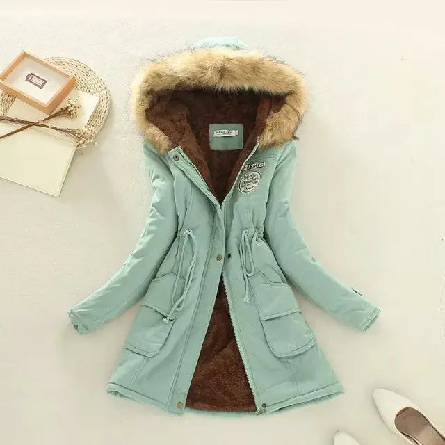 Embroidery Hooded Jacket