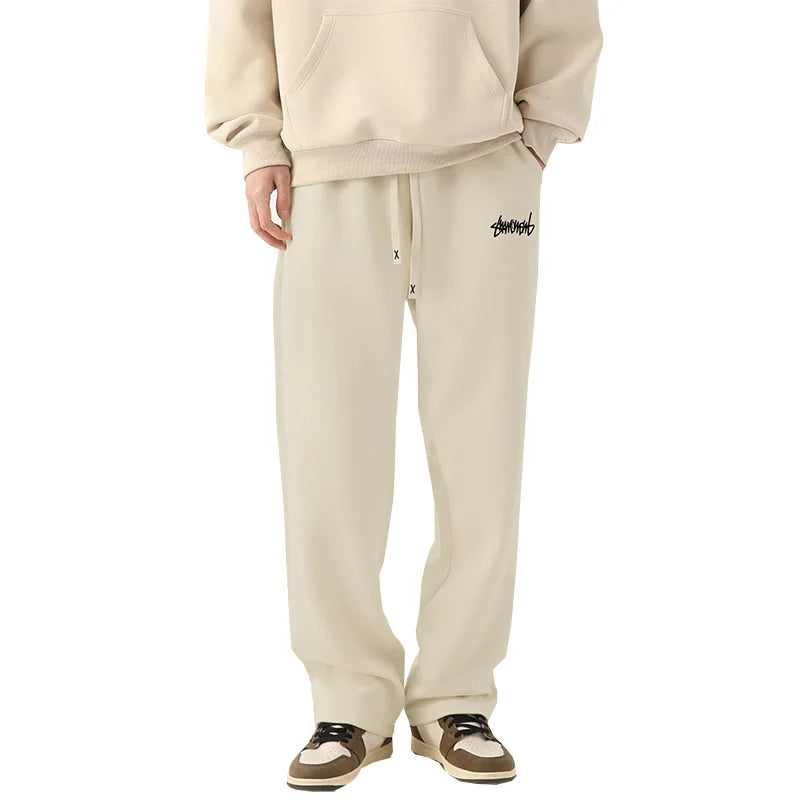 Solid Straight Joggers