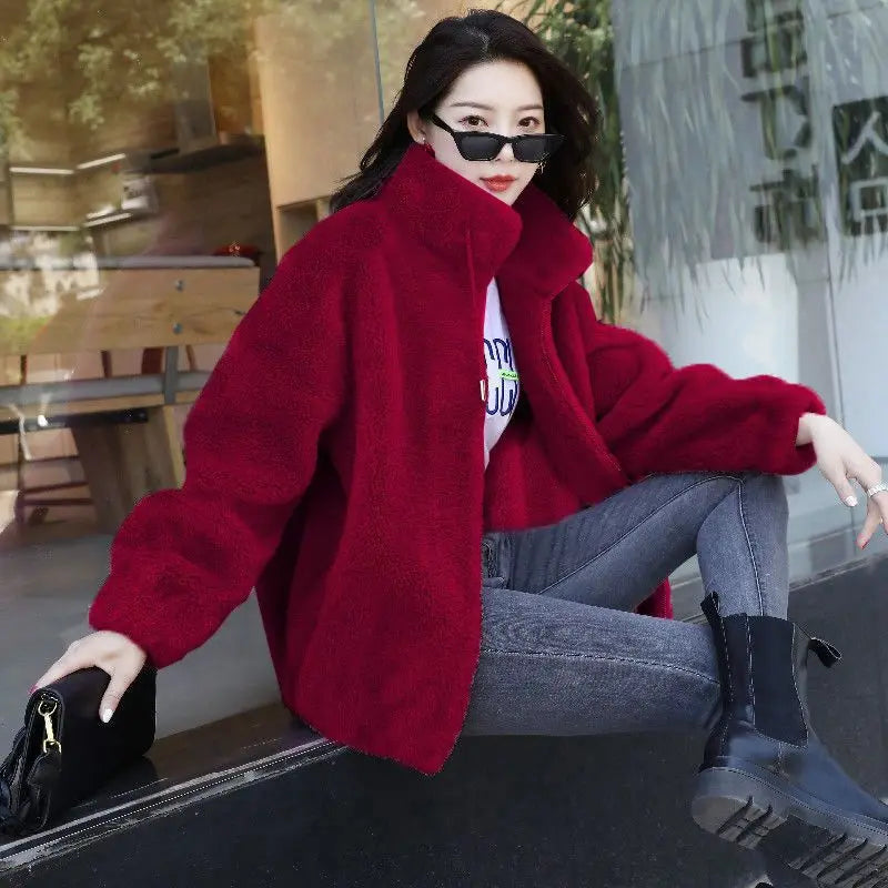 Coral Fleece Coat