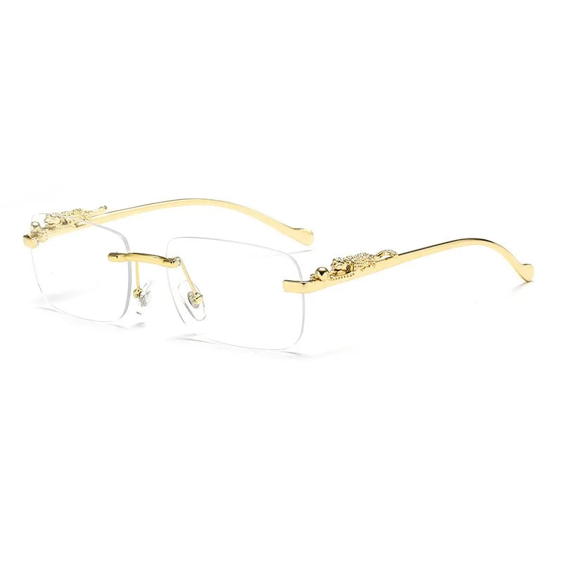 Rimless Square Glasses