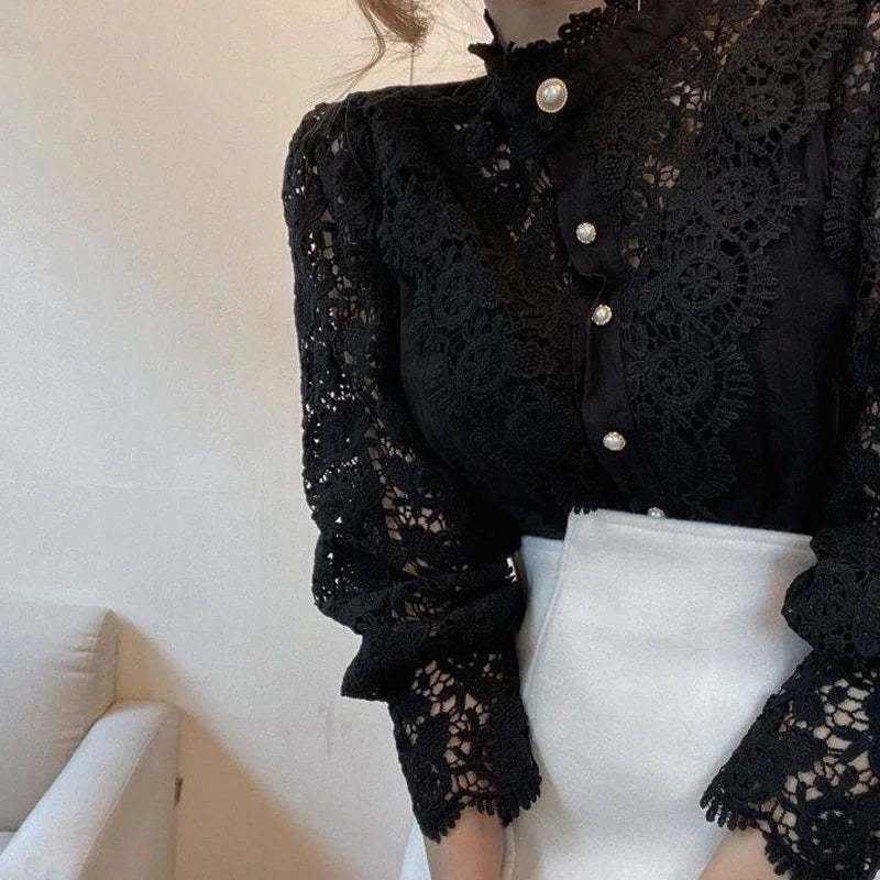 Vintage Lace Blouse