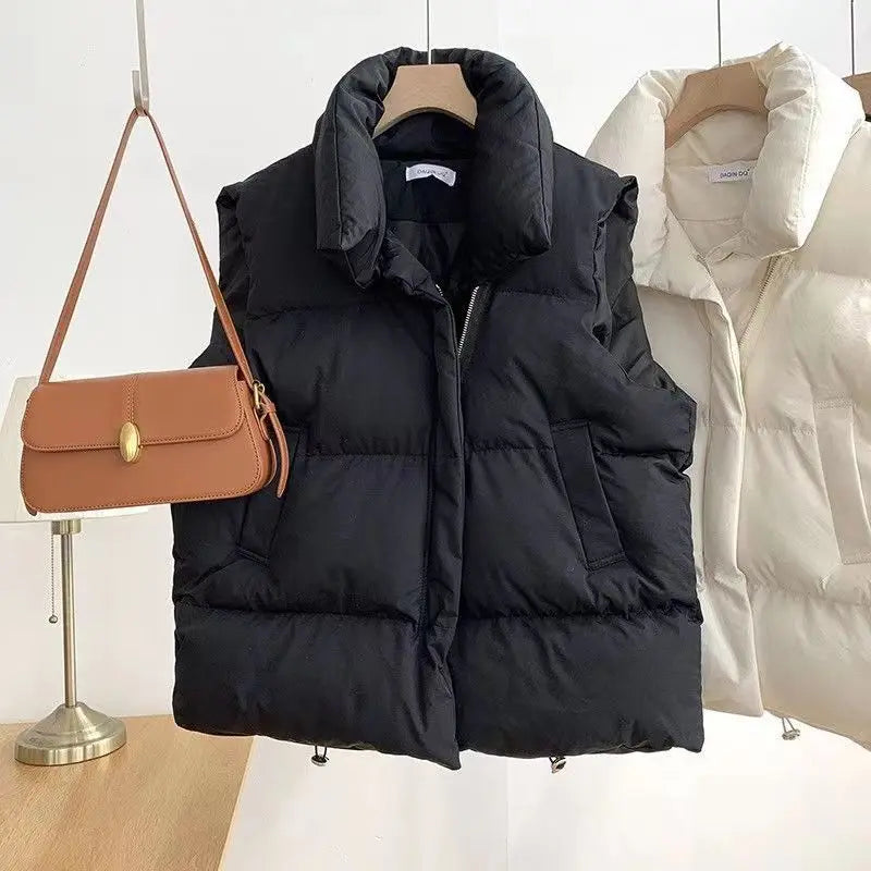 Stand Collar Vest