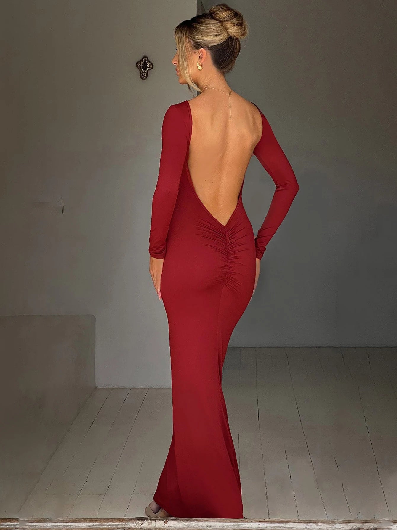 Backless Bodycon Dress