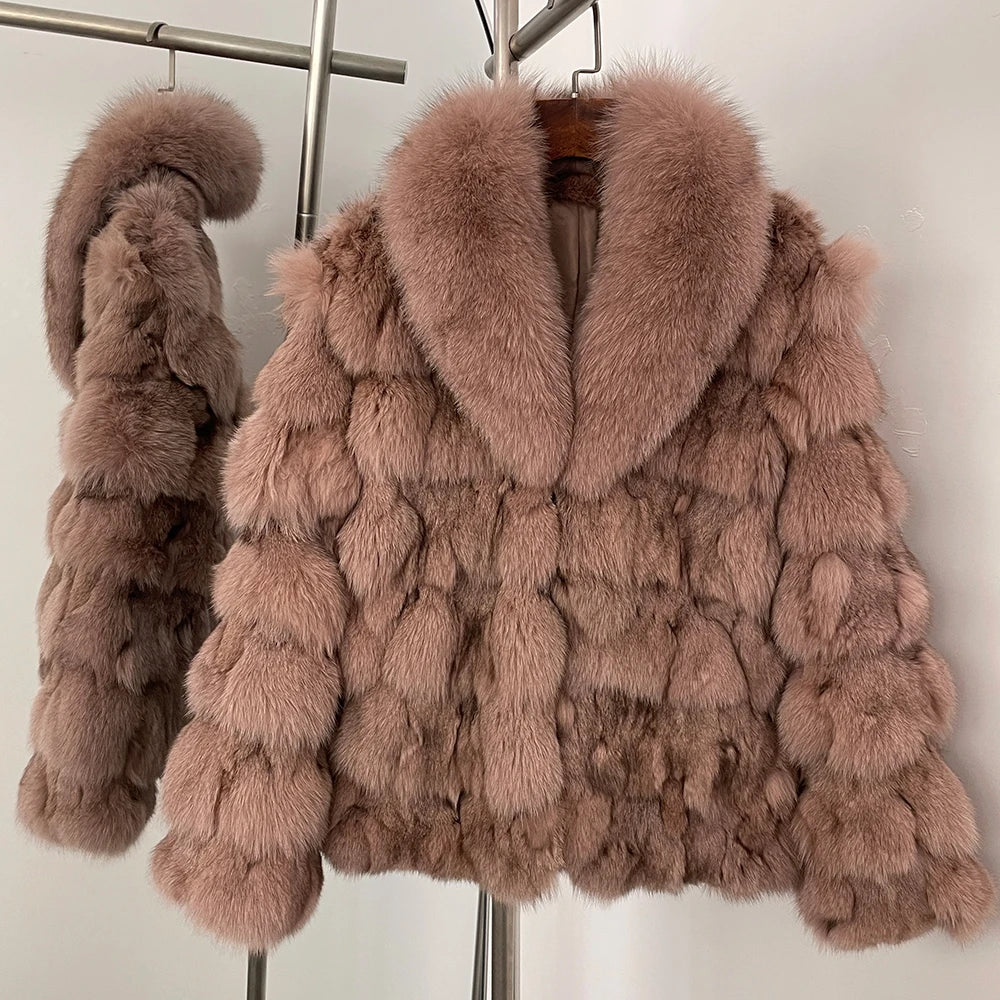 Natural Fox Jacket