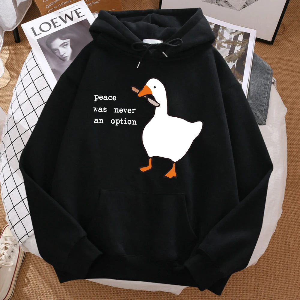 Peace Print Hoodie