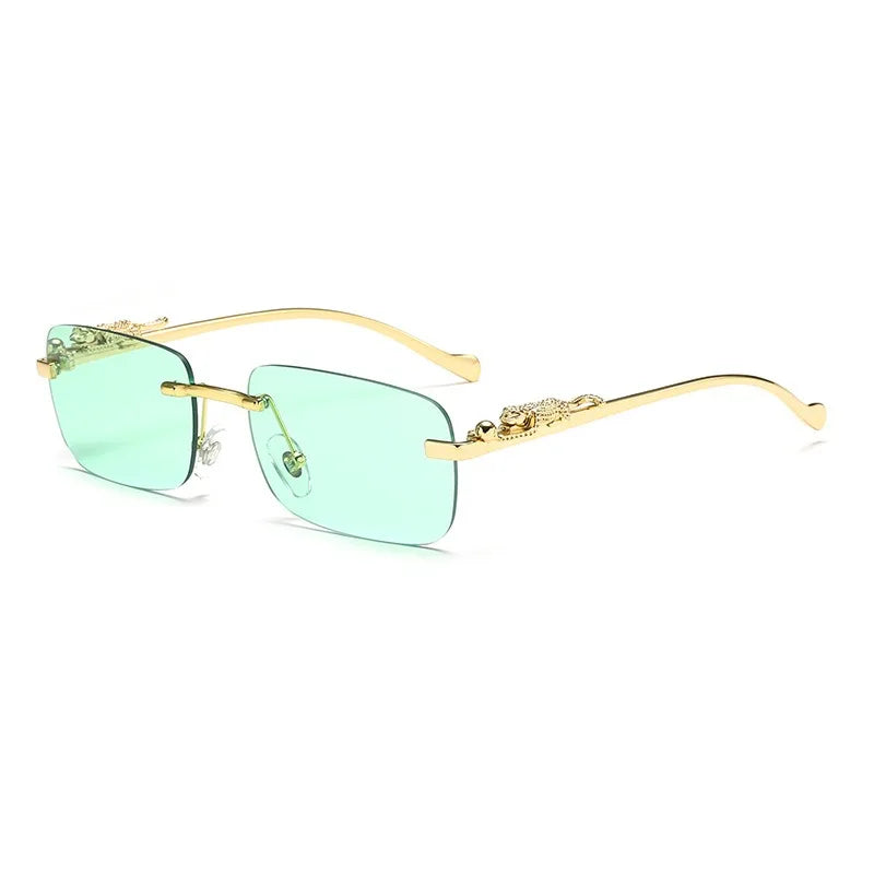 Rimless Square Glasses