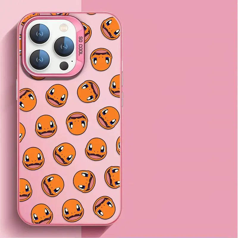 Anime Pokemons Cover Phone Case for iPhone 15 Pro Max 14 13 12 14 Pro Max Plus TPU Soft Shockproof Shell