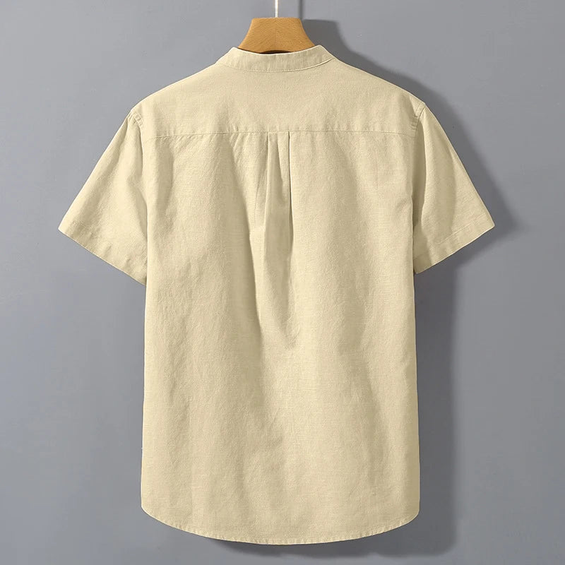 Short Sleeve Cotton Shirt