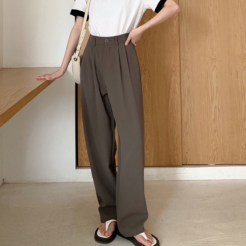 Suit Button Pants
