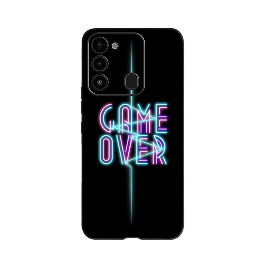 For Tecno Spark 8 Case Soft Silicone Back Case for Tecno Spark 8C Spark8 KG6 Fundas Case Phone Cover Spark 8T Coque