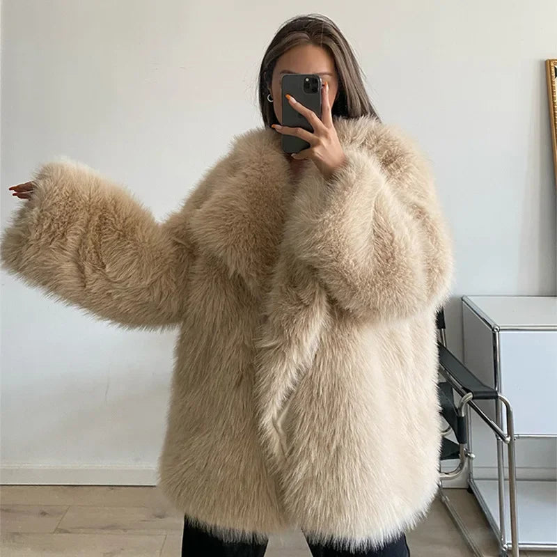 Artificial Fur Jacket