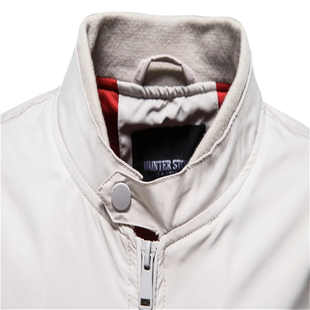 Solid Bomber Jacket