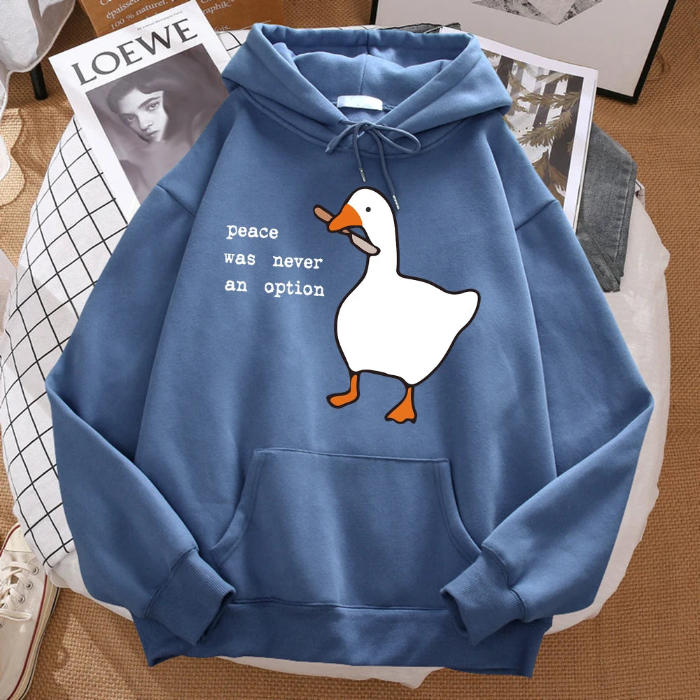 Peace Print Hoodie