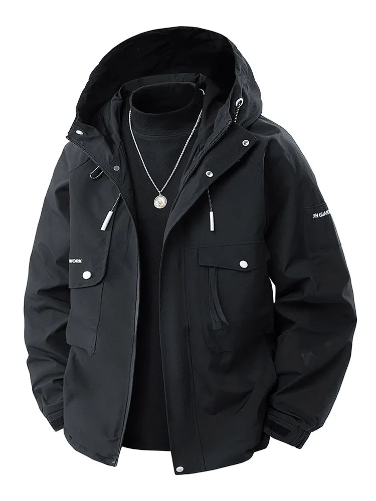 Multi-Pocket Windbreaker