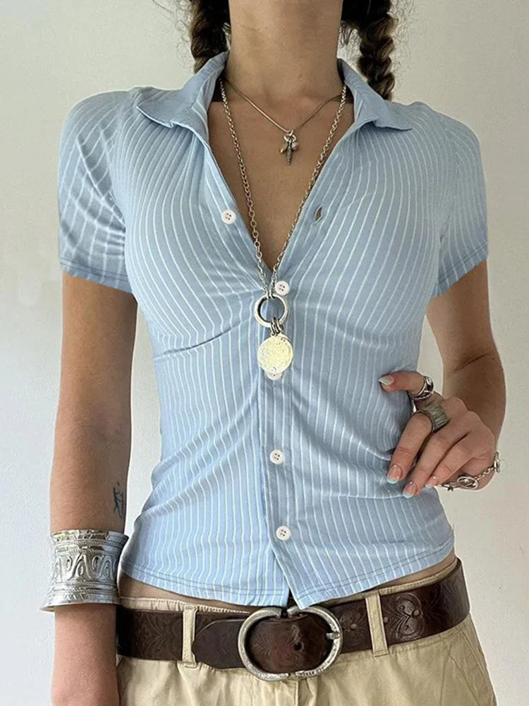 Blue Stripe Shirt
