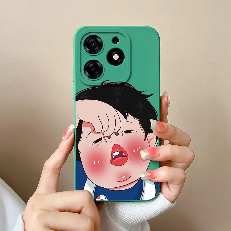 Case For Tecno Spark 10 Pro Pink Cloud Butterfly Liquid Shockproof Fashion Silicone Phone Cover For tecno spark 10 pro Funda