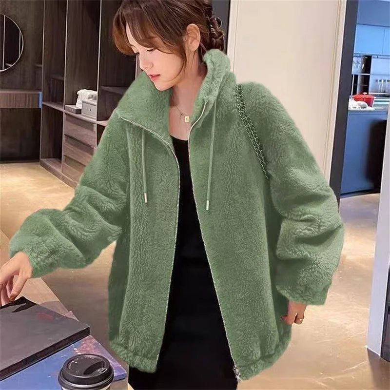 Coral Fleece Coat