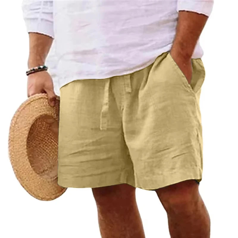 Cotton Linen Shorts