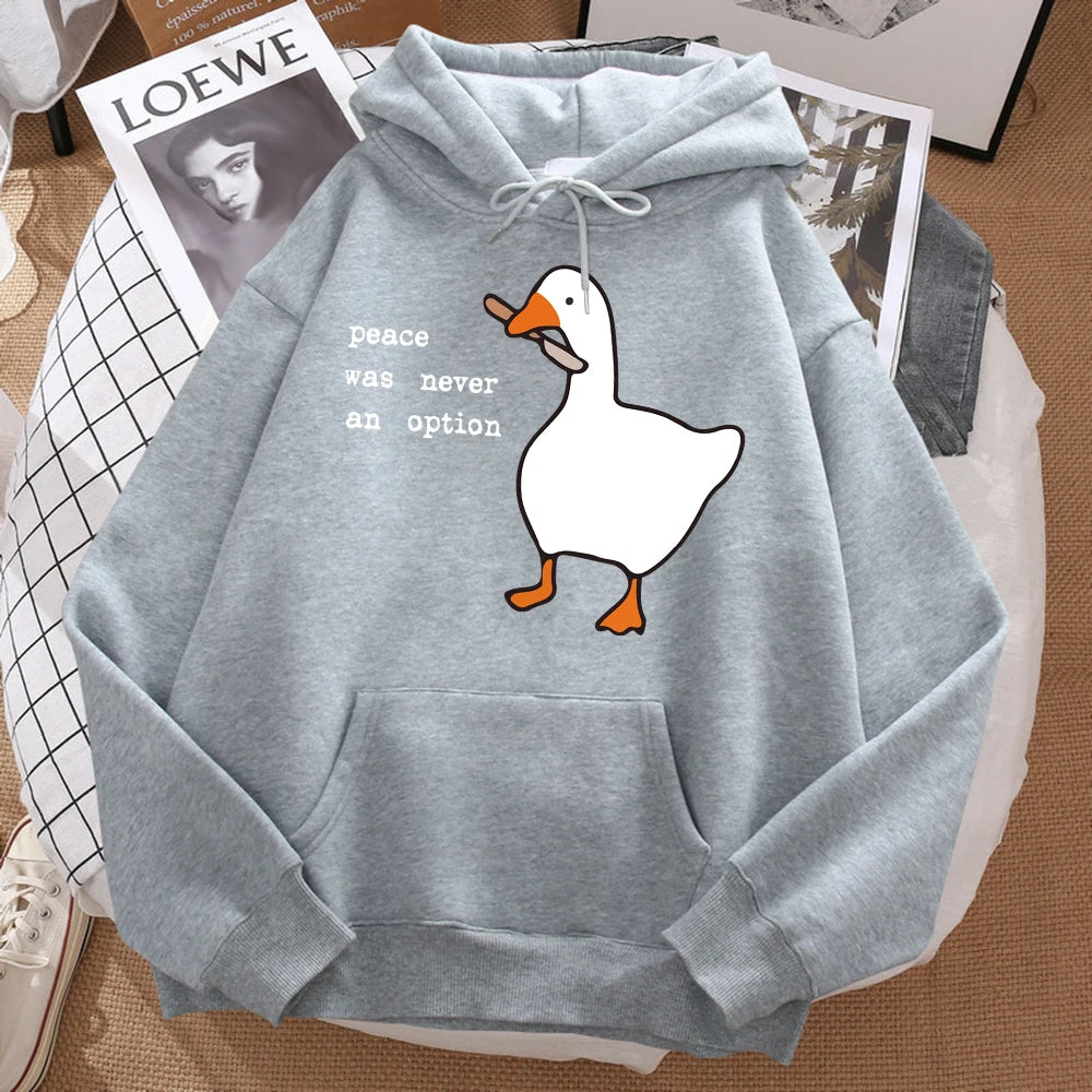 Peace Print Hoodie