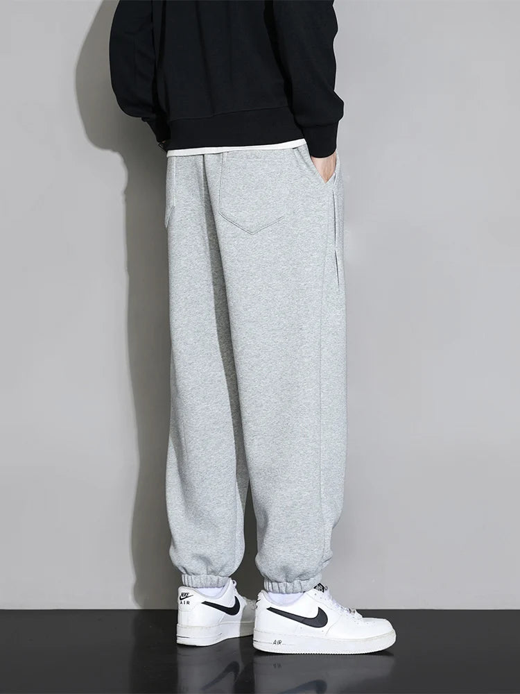 Elastic Baggy Pants