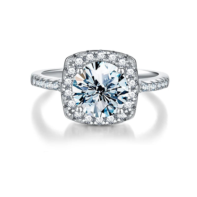0.5-3 Carat D Real Moissanite Diamond